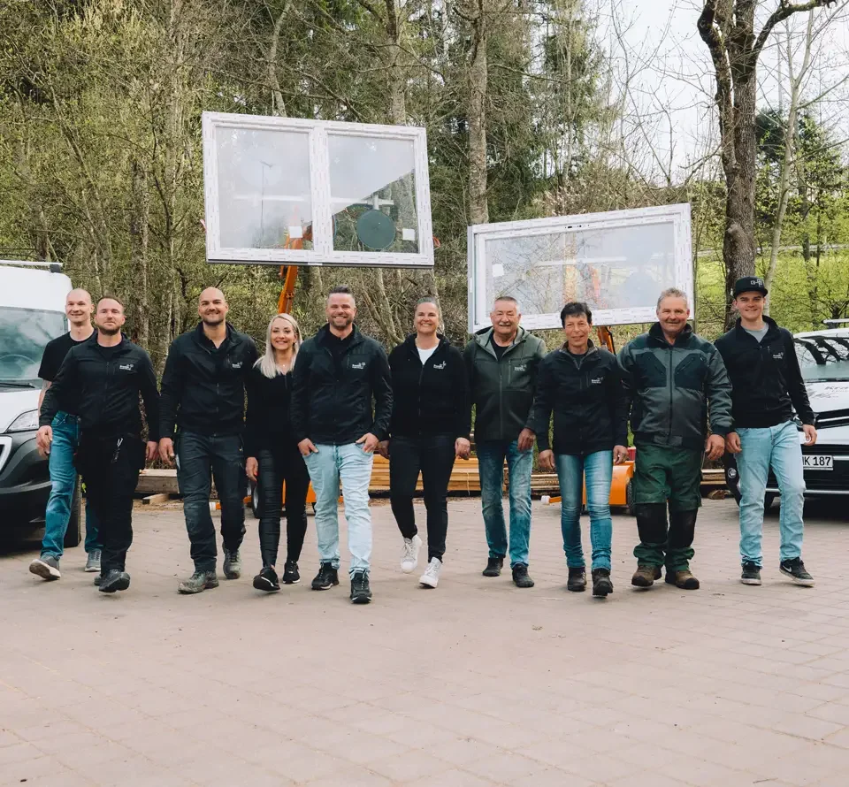 Kracker Fenster Altusried Team Handwerker